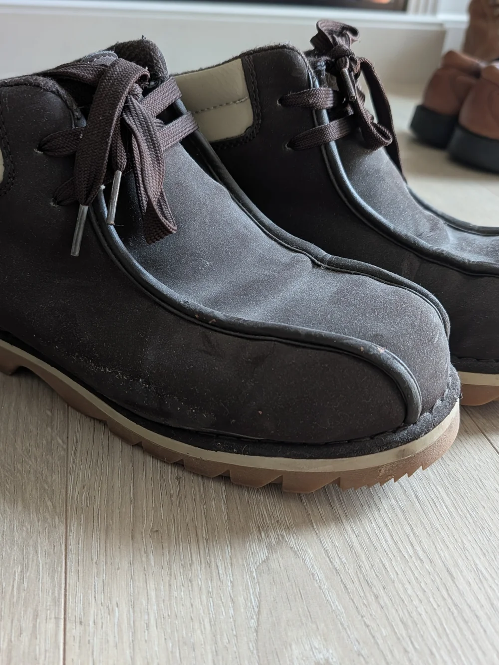 Lugz Dark Brown Lace-Up Casual Boots